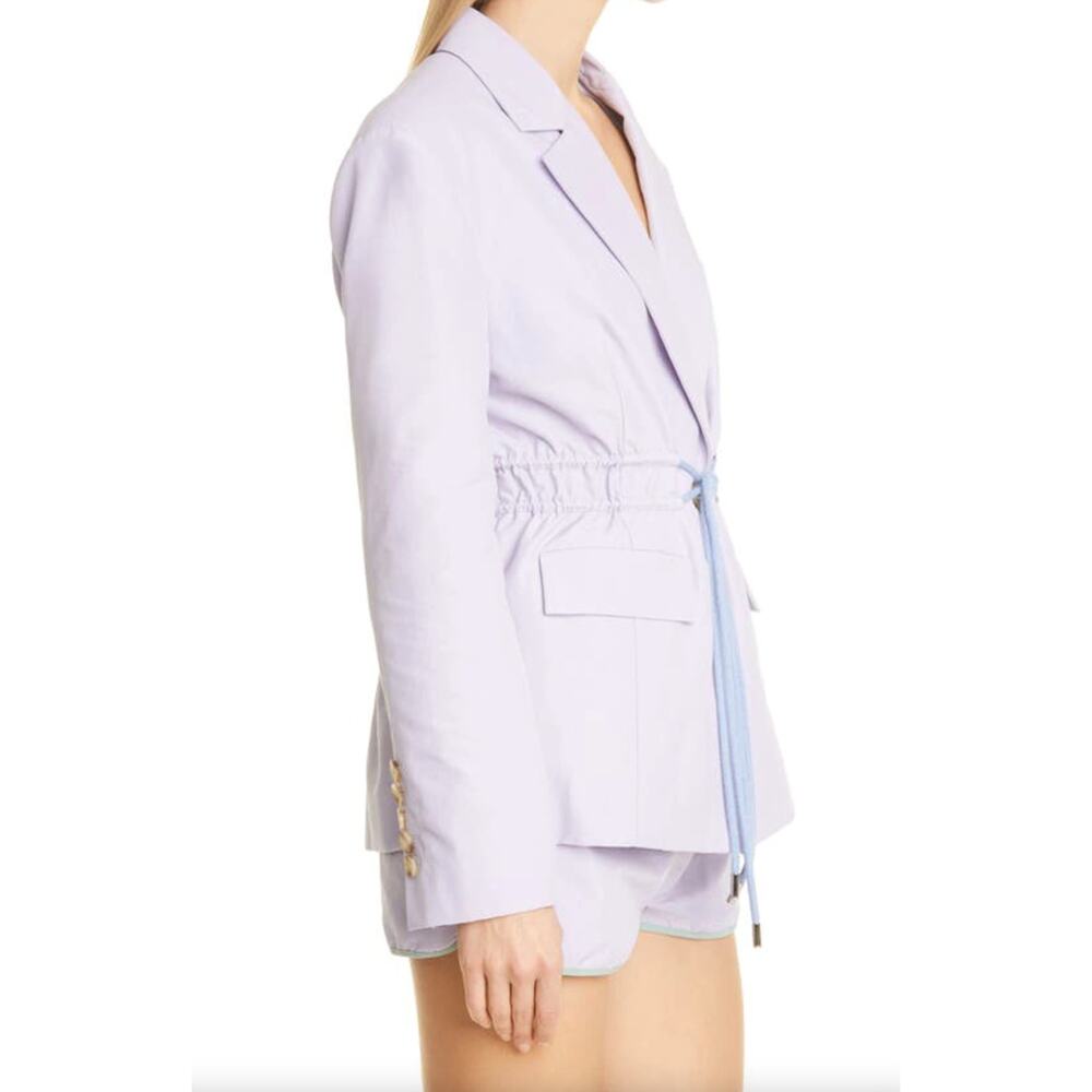 AKNVAS Amanda Drawstring Blazer Lavender Purple {3T38} - Picture 4 of 4